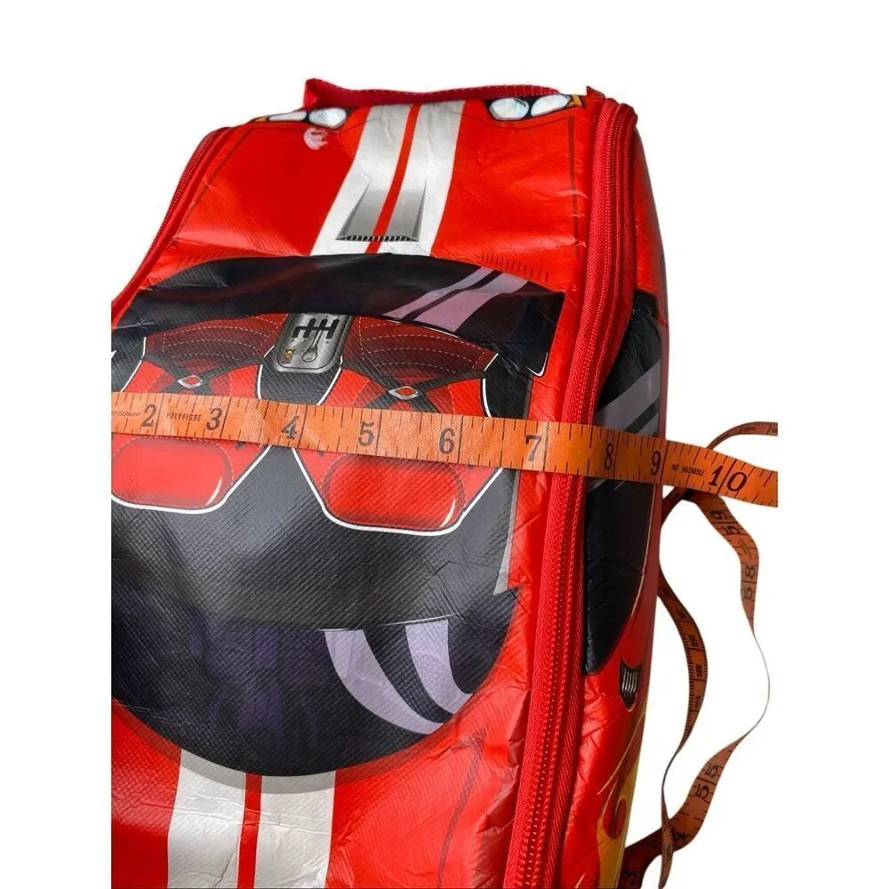 ZipBin Race Car Play Mat Storage Bag Kids Toy Organizer Red Carry Case Boys